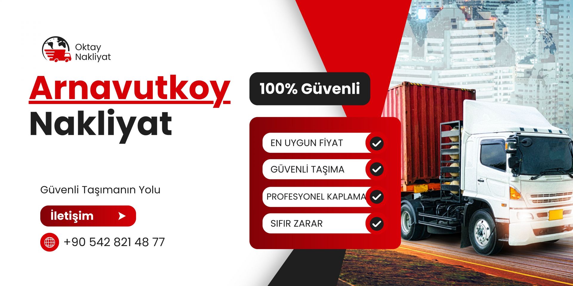 Arnavutköy Evden Eve Nakliyat - Oktay Nakliyat